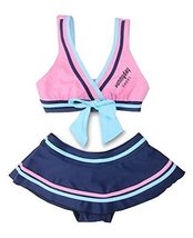 Beautiful Baby Girl Swimsuit Lovely Bikini Toddler Swimsuit Pink & Blue (1~3Y)