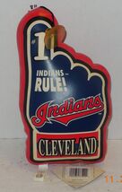 Vintage Clevelan Indians #1 Indians Rule Mini Hand Window Hang with orig... - $14.80