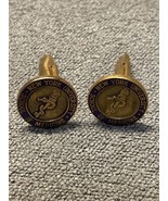 Vintage New York University NYU Science Of Medicine Cuff Links KG JD - $99.00