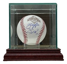 Brad Lidge Carlos Ruiz Signed Phillies 2008 World Series Baseball JSA w/ Case - £206.01 GBP