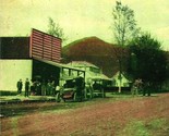 Kenwood CA Store Residences of A Westrup and GW Mann Street Car 1908 Pos... - $19.75