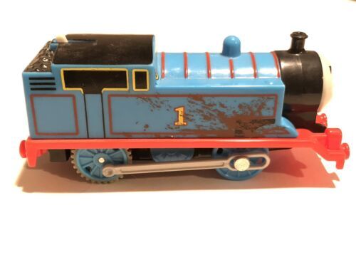 Primary image for 2013 Thomas & Friends Muddy Mattel Trackmaster Motorized Train Tested and Works!
