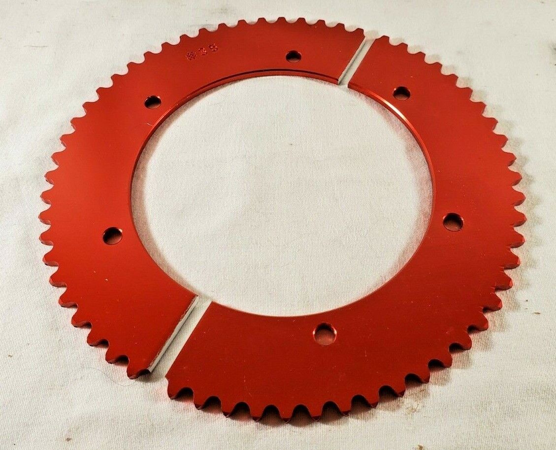 55T #35 Chain SPLIT SPROCKET Gear Go Kart Racing Mini Bike Drift Trike C... - $18.76