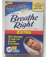 Breathe Right Nasal Strips Extra 12 Tan Strips Drug Free New - $283.06 MXN