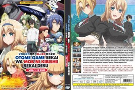 Dvd Anime~Doppiato In Inglese~Otome Gioco Sekai Wa Mob Ni Kibishii... - £11.85 GBP