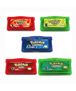 Classic Pokemon Series Video Game Card For Nintendo NDSL GB GBC GBM GBA - $12.16