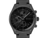 Hugo Boss Grand Prix Schwarze Armbanduhr für Herren HB1513676 Chronograp... - $129.33