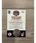 MLB American League Charter Member Cleveland Indians Collectible Coin 3 ... - $12.86