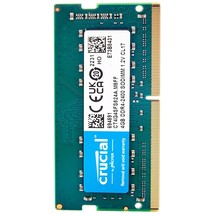 Crucial RAM 4GB DDR4 2400 MHz CL17 Laptop Memory CT4G4SFS824A - £28.15 GBP