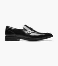 Stacy Adams Kester Moc Toe Ornament Slip On Shoes Black 20195-001 image 7