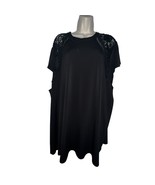 Torrid Studio Crepe Jersey Mock Neck Lace Inset Top Blouse Black Size 5 ... - €16,84 EUR Torrid Studio Crepe Jersey Mock Neck Lace Inset Top Blouse Black Size 5 ... - €16,84 EUR