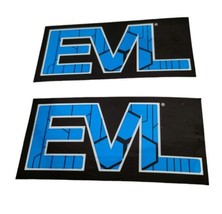 EVL Ellicottville New York car window bumper sticker decal 4&quot; wide Lot of 2 - £8.03 GBP