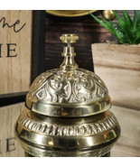 Vintage Style Brass Ornate Floral Victorian Paperweight Desk Counter Cle... - $35.30 CAD