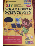 Giggleway Solar  Science Kits for Kids, DIY Wooden Kids Science  - $12.75