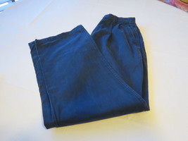 Boys Nautica pants school 20 reg adj wst 410 navy blue N856002 cotton Yo... - £14.27 GBP