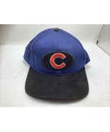 Vintage Chicago Cubs MLB Hat Twins Enterprise SnapBack Hat Red blue black - $12.97 CAD