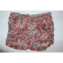 American Rag Cie Womens Shorts Multicolor Geometric Belt Elastic Waist XS New - £4.40 GBP