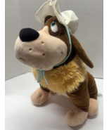 Peter Pan NANA Plush 14&quot; Tall Brown Dog with Bonnet - $549.09 MXN