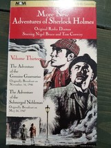 Original Radio DRAMAS-((cassette)) More New Adventures Of Sherlock Holmes-Vol 13 - £3.51 GBP