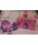 Little People Palace Castle Dance N Twirl Playset Sounds + Royal Carriag... - £16.37 GBP