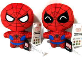 Spider-Man Plush Mattel MoodiVerse 4&quot; Marvel Series 1 Emotion Grumpy Lot... - $19.79