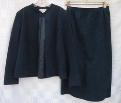 Abe Schrader Ultrasuede Vintage Small Womens Suit Skirt Jacket ULTRA SUEDE - £22.25 GBP