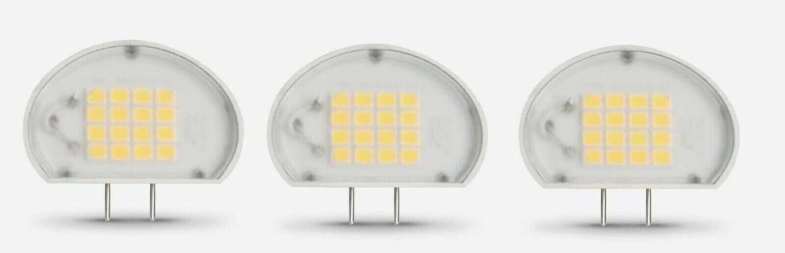 3pk~ FEIT Electric G8 LED Under Cabinet Bulb Puck Lights Warm White 50 Watt BP50 - $56.17
