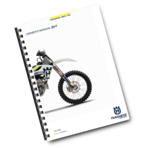 HUSQVARNA 2017 - FC 250 - OWNERS MANUAL - REPRINTED COMB BOUND - $24.97