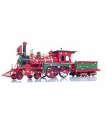 Old Modern Handicrafts Christmas Train Model - Scale Model with Vibrant ... - $137.19