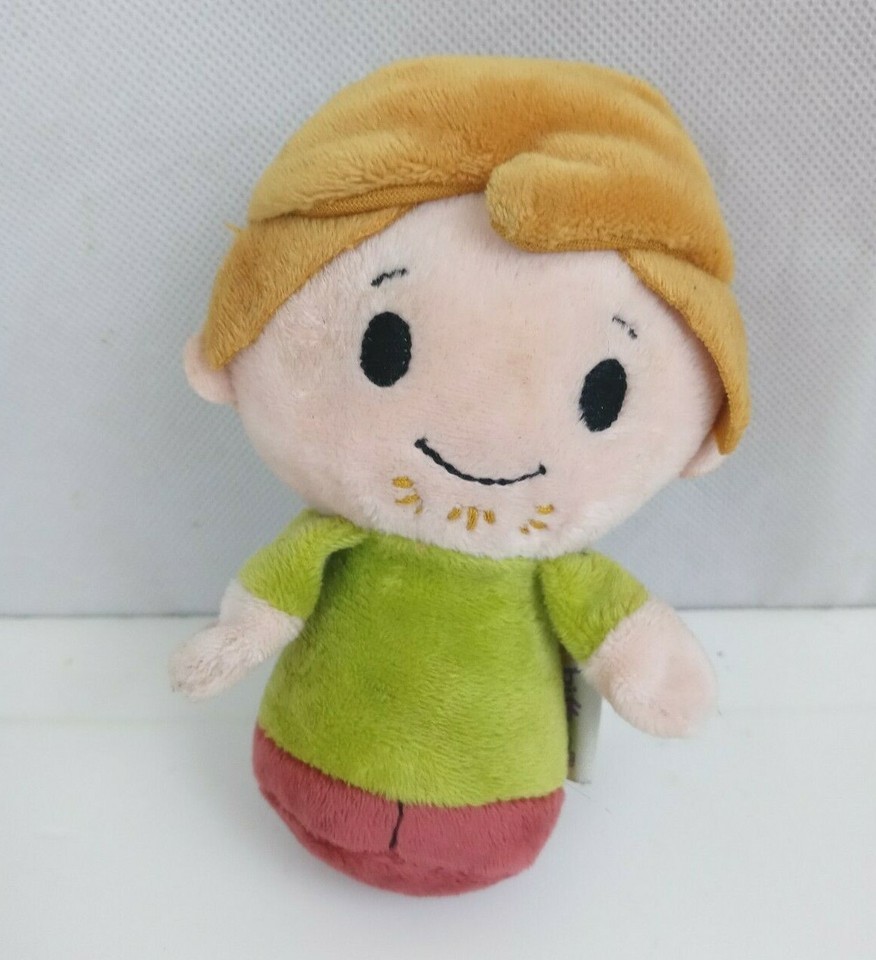 NWOT Hallmark Itty Bittys Scooby-Doo! Halloween Shaggy 4.5&quot; Mini Bean Ba... - $9.89