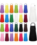 26 Pieces Kids Apron Set Boys Girls Aprons With Pockets Kids Kitchen Bib... - $62.99