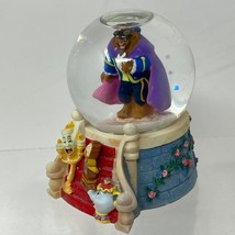 Disney Beauty and the Beast Mini Snowglobe Decorative Water Globe - £16.91 GBP