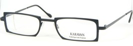 Karavan 5281 620 Black Eyeglasses Glasses Metal Frame 49-20-140mm France - $72.28