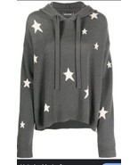 Zadig &amp; Voltaire Markt Stars  100% Cashmere Hoodie Sweater $698, Sz XS, ... - $371.24