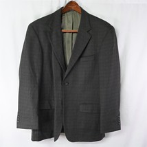 Oscar de la Renta 42R Brown Lambswool Cashmere Tweed Blazer Jacket Sport Coat - £31.44 GBP