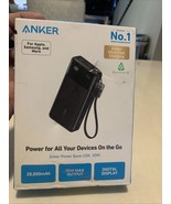 Anker 20,000 mAh 30W Digital Display Portable Charger Battery Power Bank... - $31.63 CAD