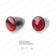 New Genuine Toyota 74-85 Land Cruiser FJ40 FJ43 BJ40 BJ43 Rear Reflector... - $114.20