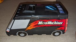 MICRO MACHINES Vintage 1991 Galoob Super City Van Camper RV Fold Out Pla... - £46.71 GBP