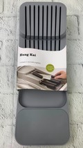 Kitchen Drawer Organizer Tray for Cutlery and Knives Grey - £22.35 GBP