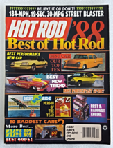 Magazine Hot Rod 1988 December 1980s Best Of Engine Performance New Car Top Ten - £15.94 GBP