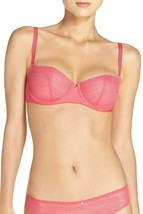 Passionate 4051 Underwire Balconette Bra SZ 32DD Lipstick - $23.56