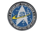 STARFLEET INTELLEGENCE IRON ON PATCH 4&quot; Star Trek UFP Embroidered Applique - $4.95