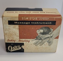 Vtg Oster Stimulax Junior Home Massage Instrument Model #M-4 USA Unteste... - £7.62 GBP