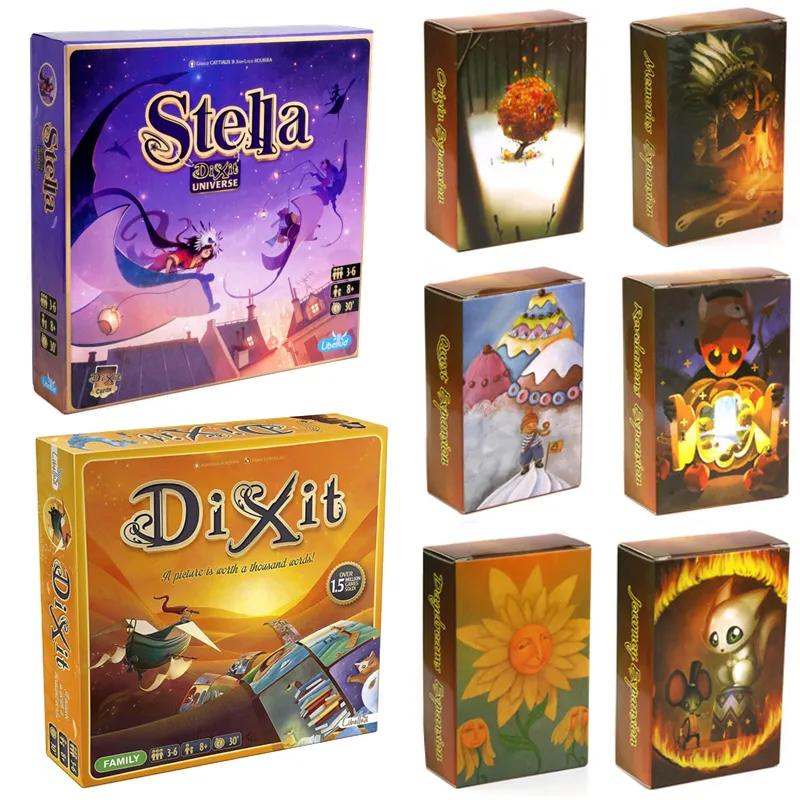 Dixit Stella Univerus English Board Game Dixit Expansion Journey Harmonies - $18.11+