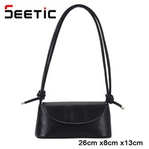 SEETIC Quality PU Leather Crossbody Bags Fashion Ladies Shoulder Bags Multifunct - £31.32 GBP
