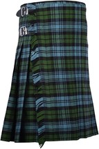 Men&#39;s Campbell Tartan Kilt Active Wedding Kilt Steampunk-Scottish Fashion Modern - £55.95 GBP