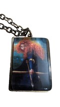 Merida Brave Princess Disney &quot;My Life My Fate My Freedom Necklace Hot Topic - £19.73 GBP