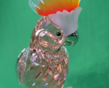Swarovski Crystal Cockatoo Paradise Red  Bird On Perch Retired Figurine ... - $841.49