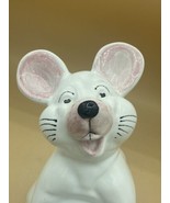 Vintage Ciao Italy Bellini Handpainted Large Mouse Laughing Statute 9.5” - £49.81 GBP
