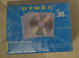 Dynex Slim Clear Jewel Cases 30 pack New in sealed package - $8.59